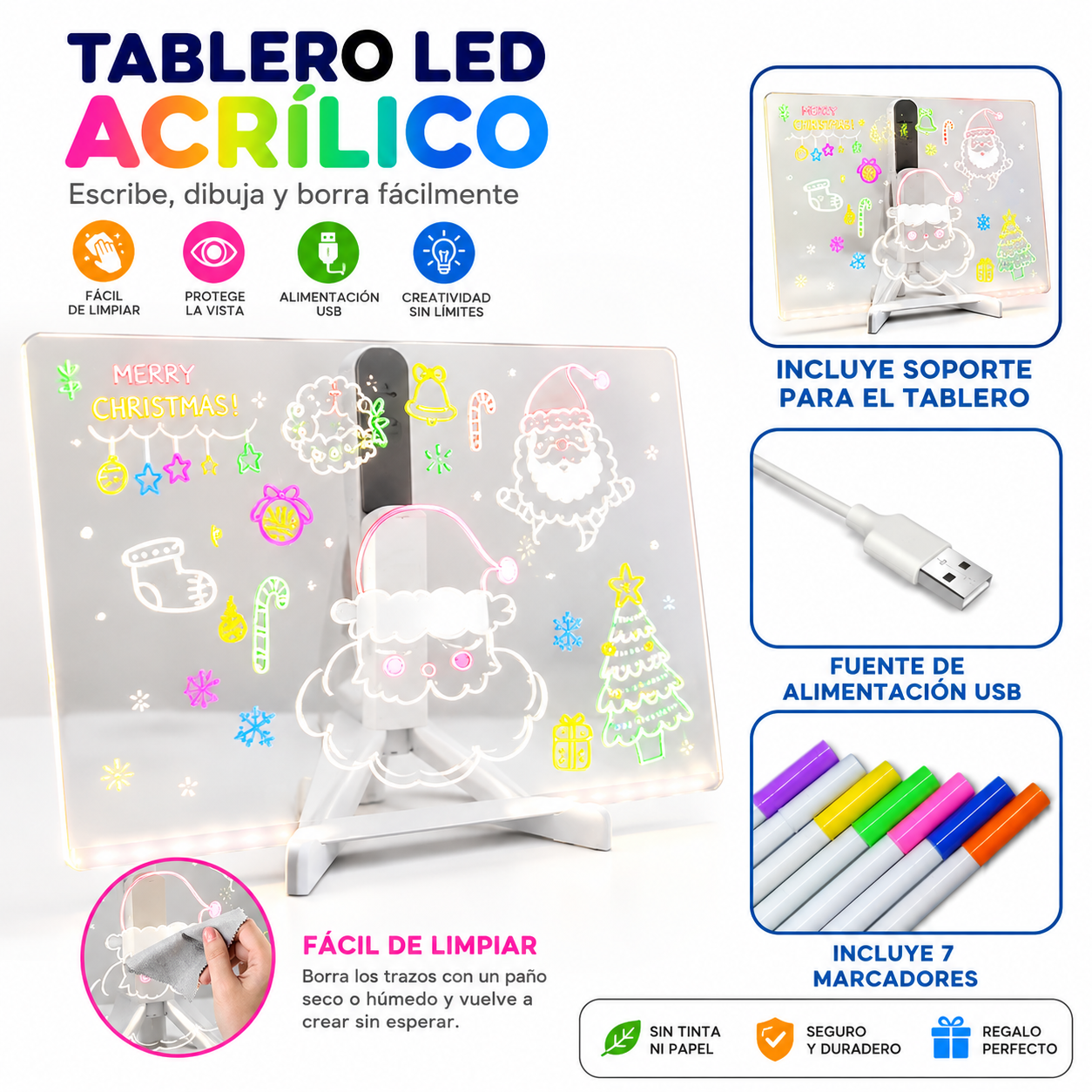 Pizarra Infinitum LED