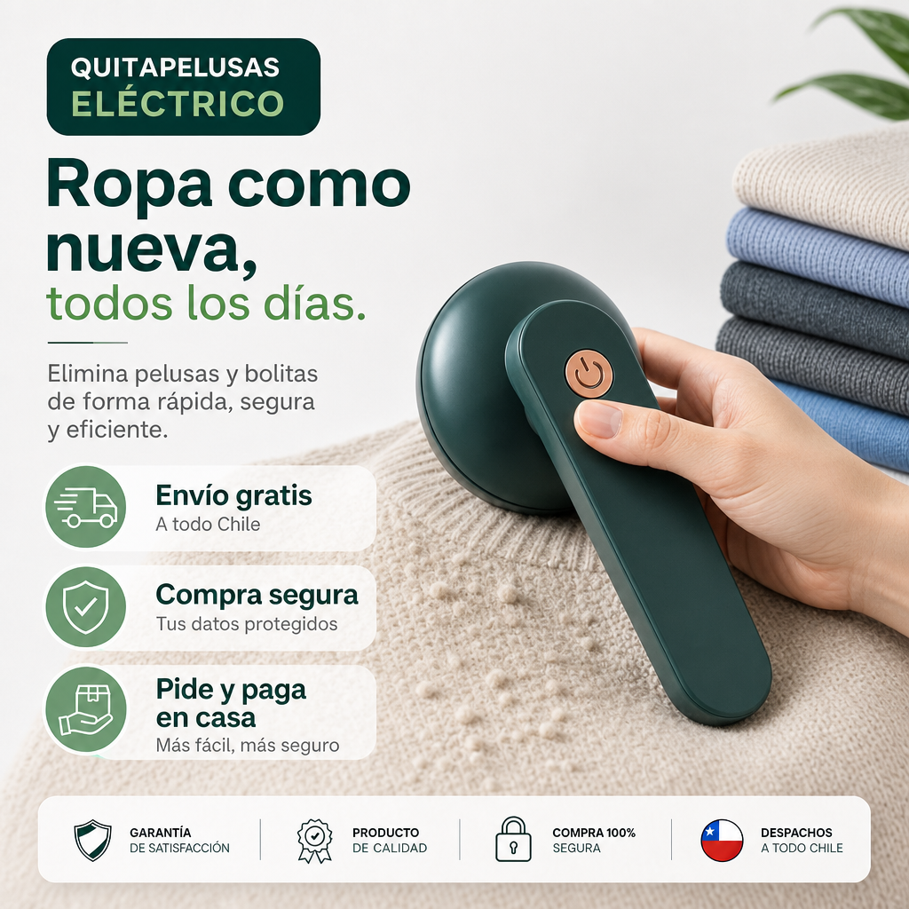 Renueva tu ropa favorita: Sacapulusa Pro™ Recargable