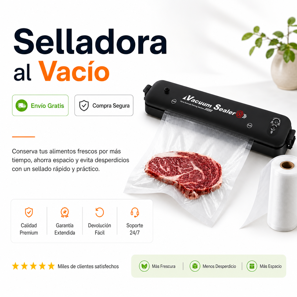 SELLADORA  PRO AL VACíO